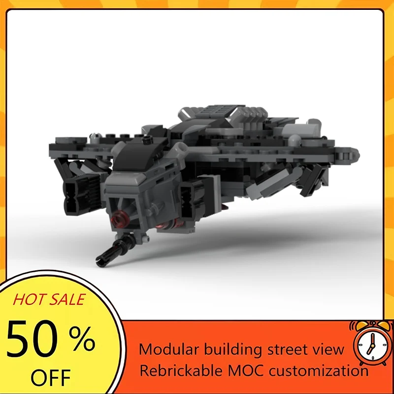 

Набор из 245 деталей: Популярная модель космического корабля из фильма «Звездные войны», конструктор MOC, модульные технологичные блоки, подарок на праздник, игрушка для сборки, детский набор