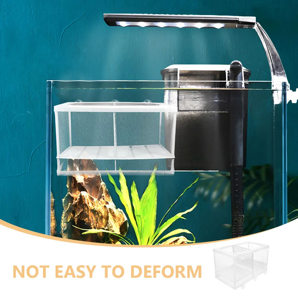 

Breeding With Divider Aquarium Separation Net For Fry Breeding Case Plastic Nylon Material Aquarium Separator Box