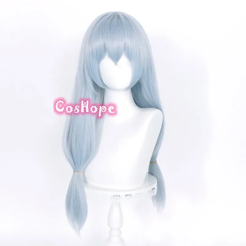 Mahito Cosplay Wig 70cm Long Silver Blue Gray Wig Cosplay Anime Cosplay Wigs Heat Resistant Synthetic Wigs