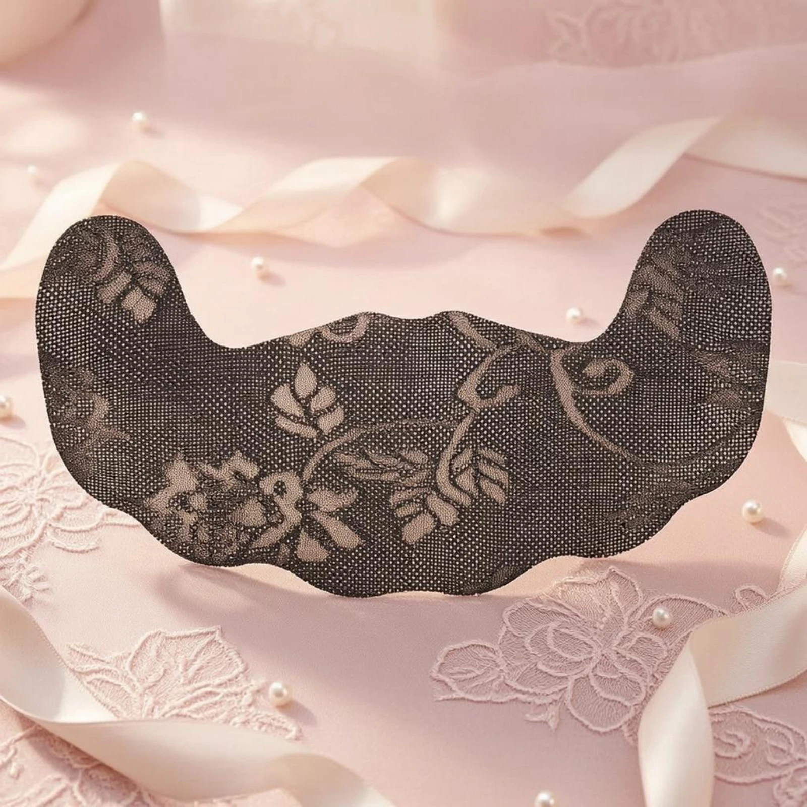 U-Shaped Chest Pad Curved Self-Adhesive Chest Pad Body Accessory Soft Backing Hook Compatible