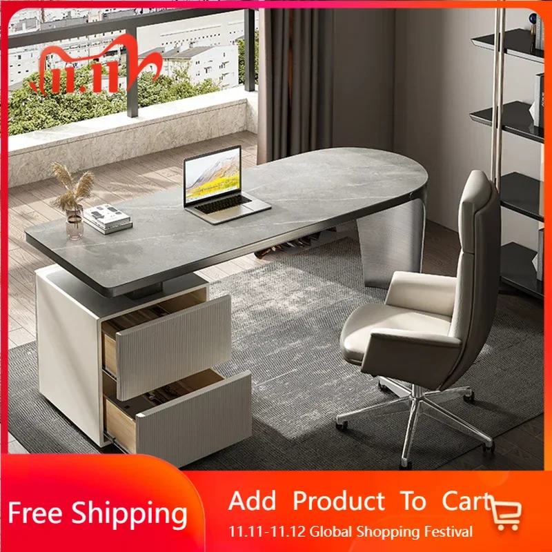 

Designer Table Office Desk Gaming Lift-top Table Study Square Monitors Computer Desk Executive Designer Tavolino Hotel Furniture