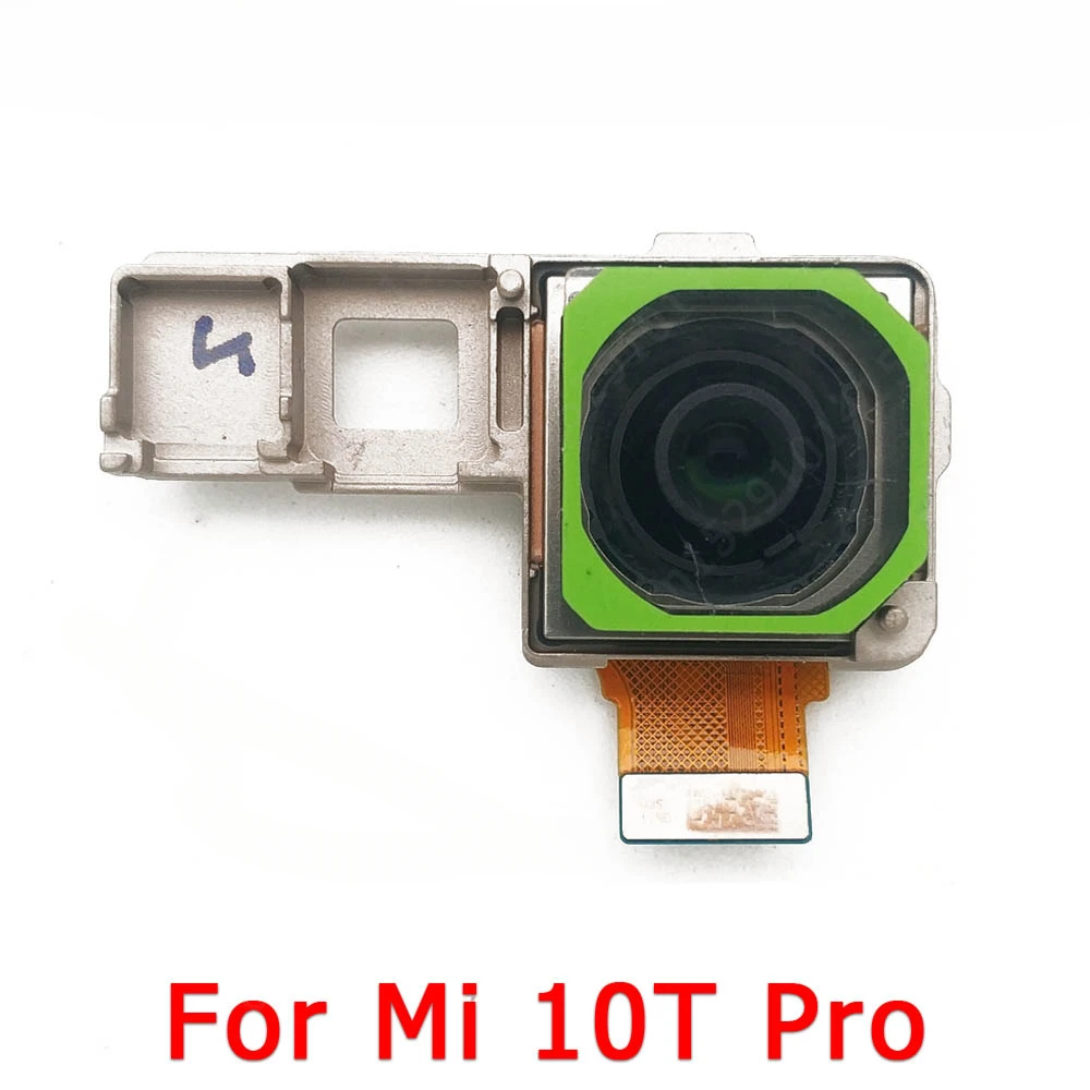 Rear Back Camera For Xiaomi Mi 10T Pro 10 T Main Backside Big Camera Module Flex Cable Replacement Spare Parts