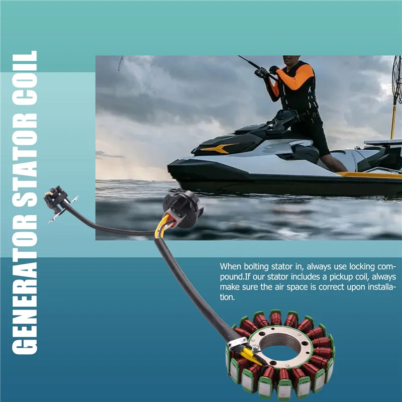 L39A-Cewka magnetyczna stojana do Seadoo 800 951 GTX GSX SPX RX XP 95-03 290886588 420886588