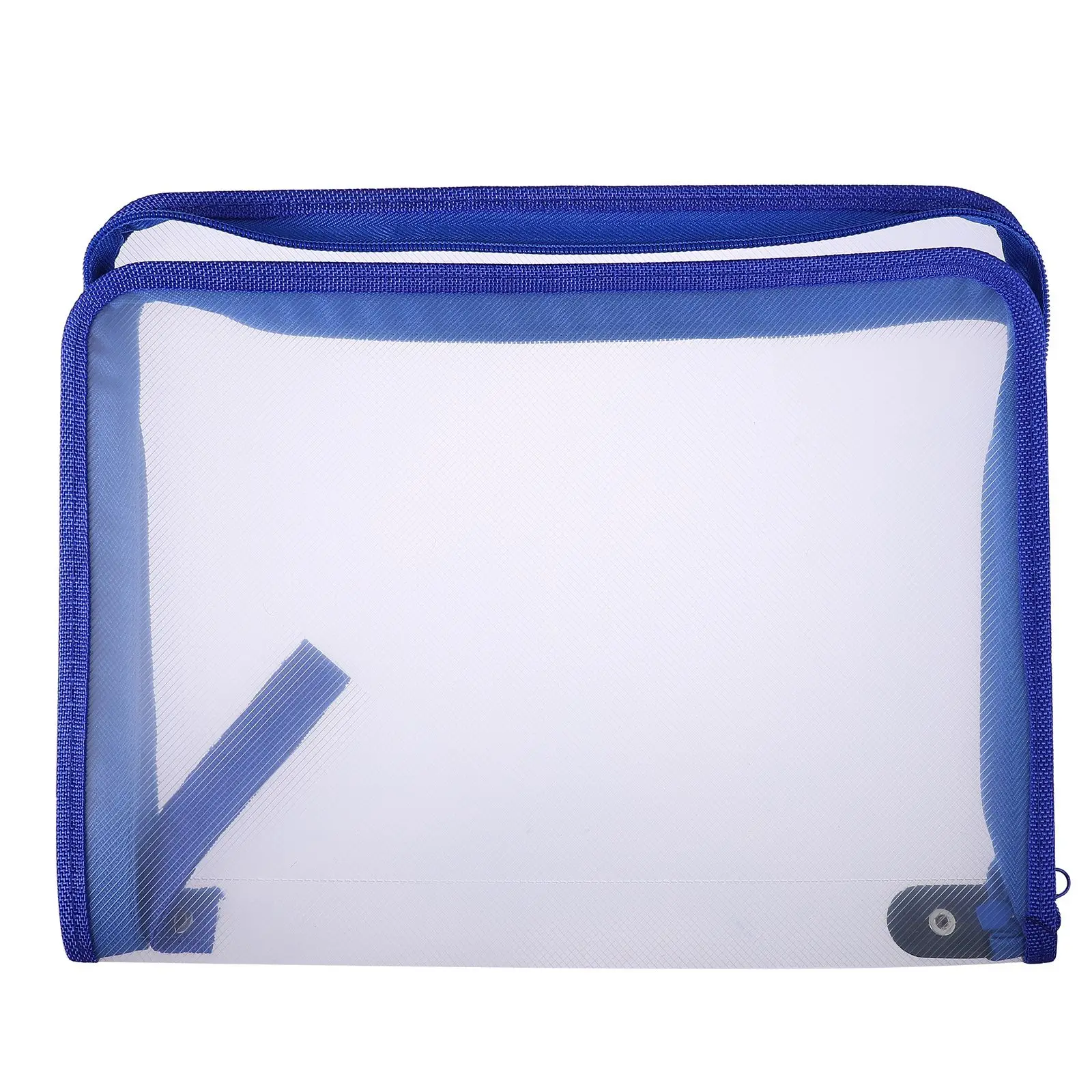 

Clear Document Storage Bag File Folder ganizer Zipper Pouch Small Lightweight Quality Material Travel Office Supplies