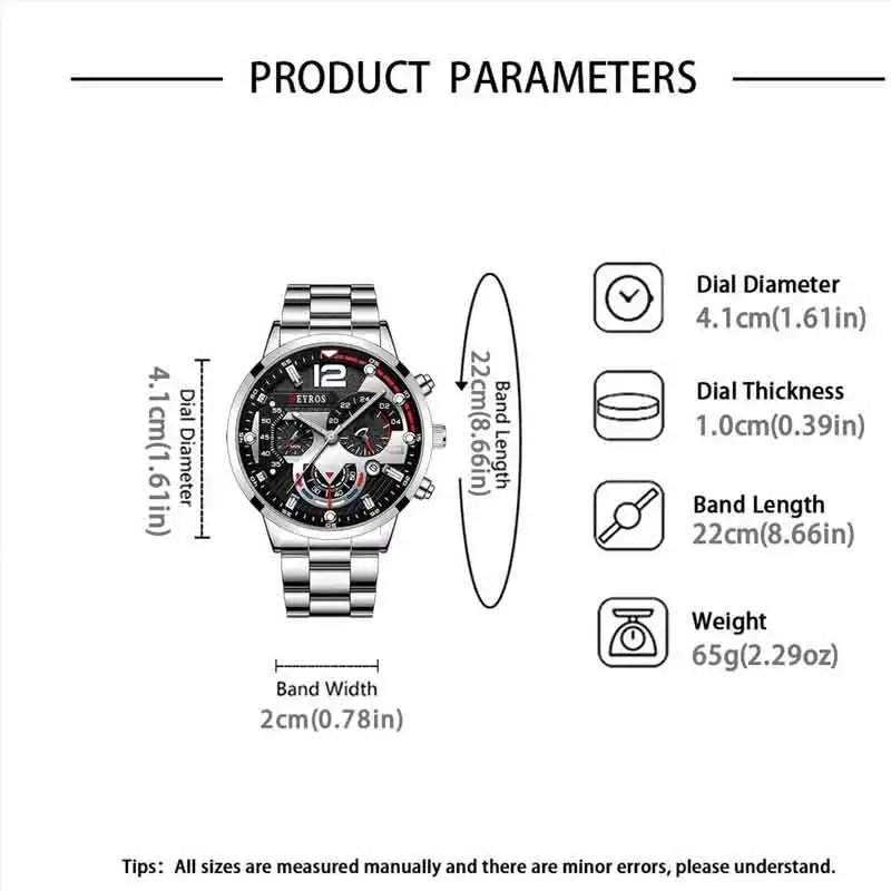 4 шт., мужские модные часы, простые мужские часы из сплава, повседневные мужские кварцевые наручные часы, комплект ювелирных изделий, лучший выбор для свиданий