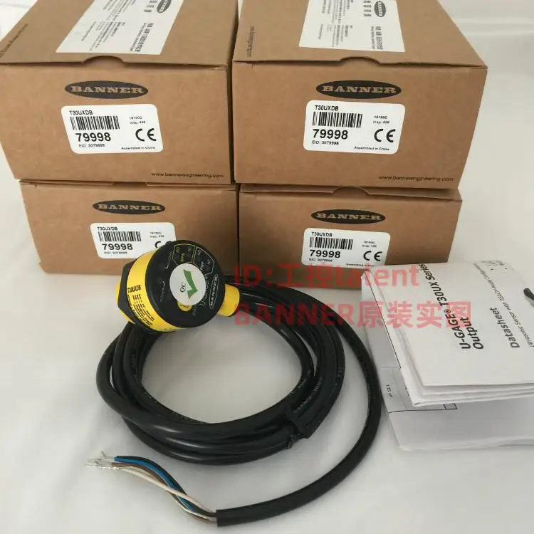 

new T30UXDA / T30UXDB / T30UXDC ultrasonic sensor