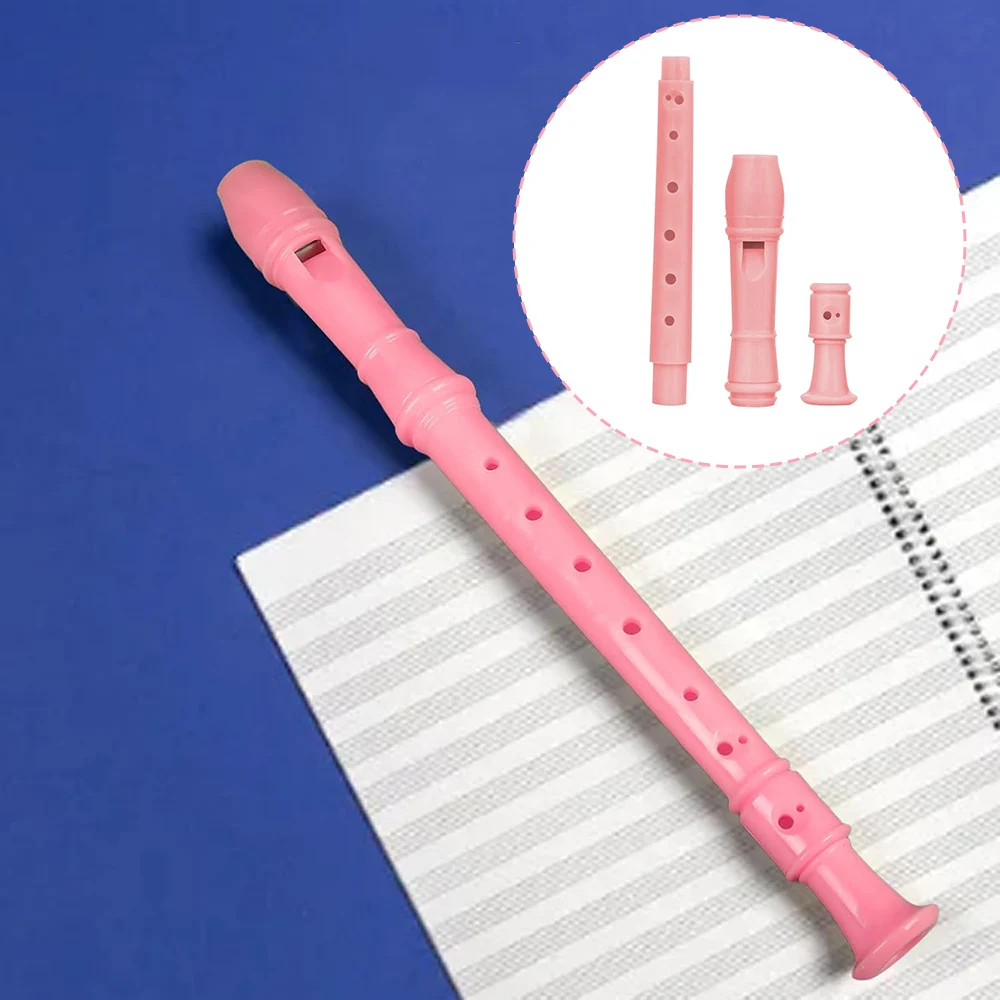 مسجل سوبرانو G أداة رئيسية للمبتدئين 8 فتحات الناي مع قضيب التنظيف ABS الموسيقى الناي الراتنج آلة موسيقية #6