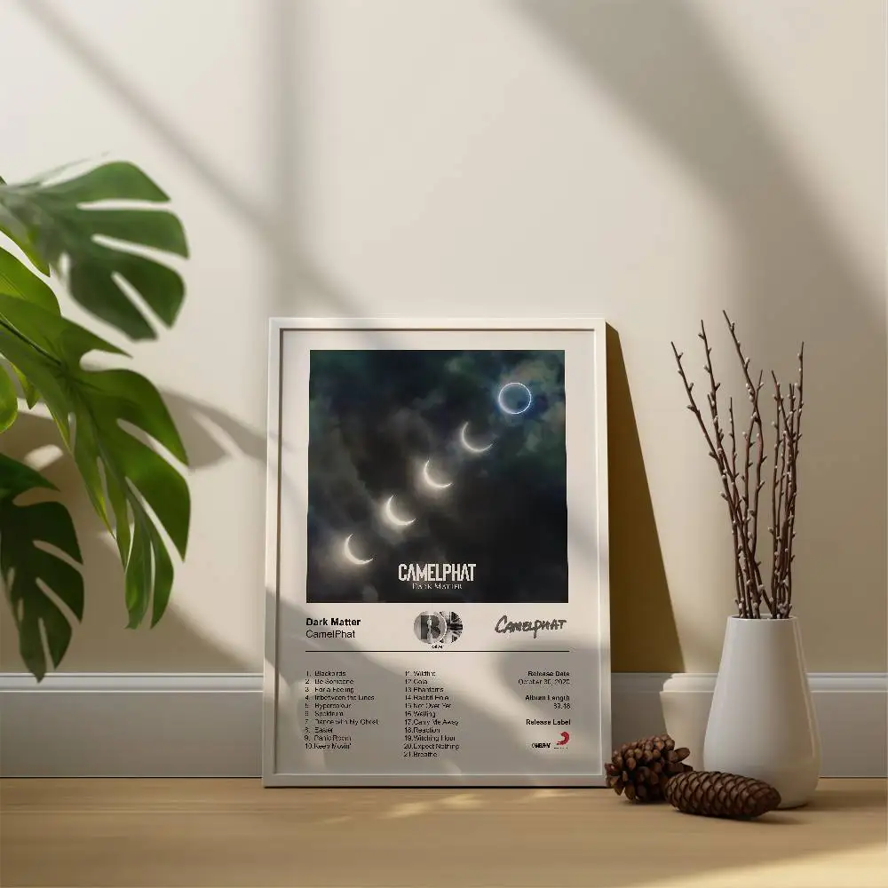 C-CamelPhat ملصق قائمة التتبع غطاء ألبوم الموسيقى يطبع حائط لوح رسم صورة فنية غرفة المعيشة ديكور المنزل #1