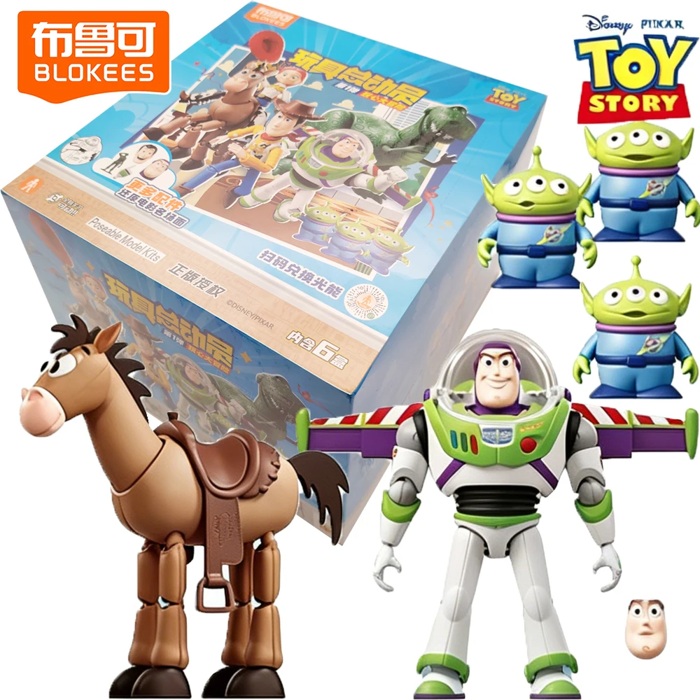 

BLOKEES Official Disney Pixer Toy Story Blind Box Exquisite Designs Durable and Display Worthy Decor Model Toys Creative Gifts