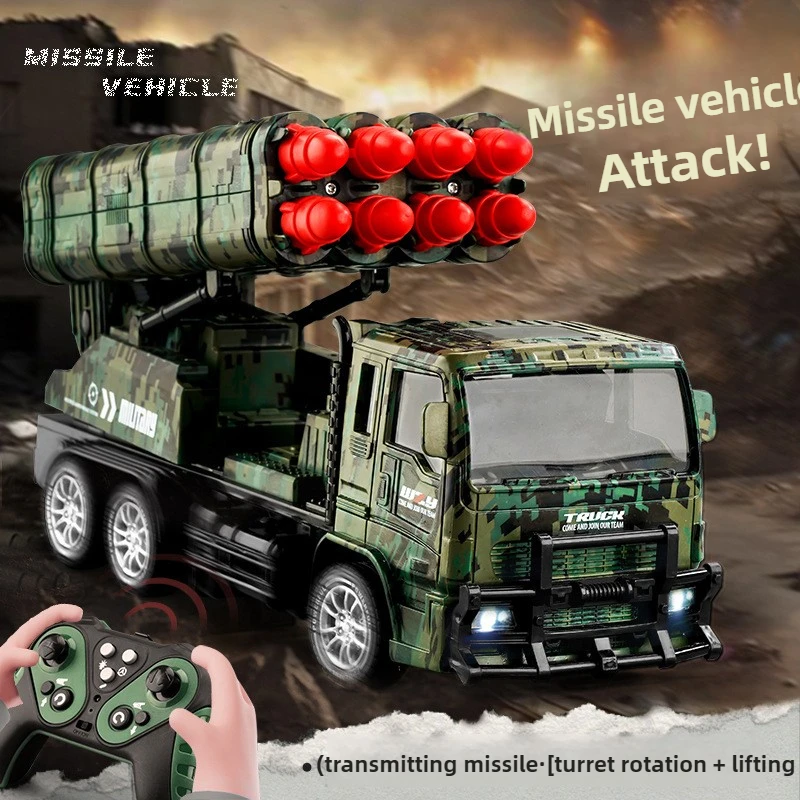 Cool Stuff Rc Truck Funny Gift-Upgrade 31cm Super Large Artillery Rc Cars,Remote Control Car Model,Monster Truck,Toys for Boys