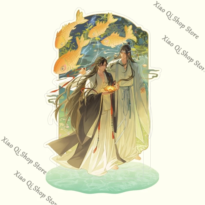 

Grandmaster of Demonic Cultivation Аниме Ambitus Lamp Note Series WeiWuXian LanWangJi подвеска на стойке Высокое качество