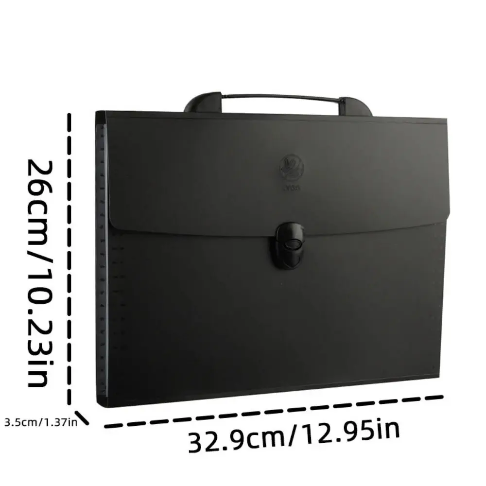 Moisture Proof Handheld Organ Bag Multi-layer Large-capacity A4 File Storage Bag Waterproof Wear-resistant A4 File Folder