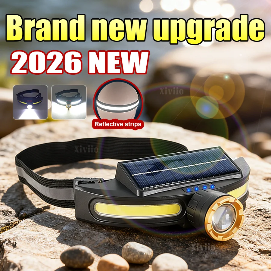 lanterna-de-cabeca-solar-potente-com-led-bateria-recarregavel-integrada-lanterna-de-cabeca-xpe-cob-a-prova-d'Agua-para-caminhadas-e-pesca