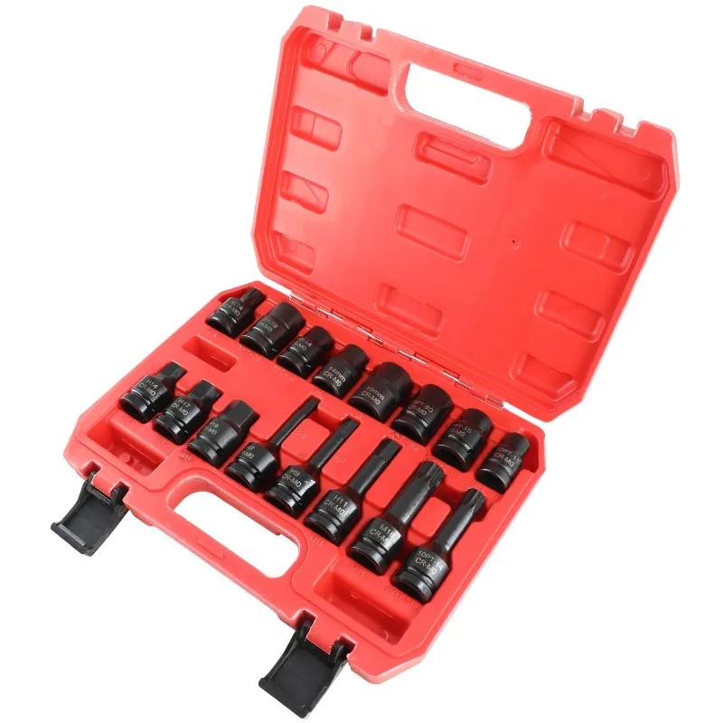 For Volkswagen for Audi for Mercedes-Benz Cayenne Brake Caliper Sub-pump Screw 10 Flowers 7 Corners Removal Tool Sleeve Batch