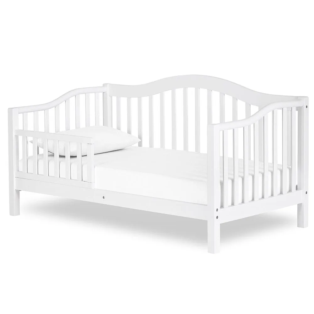 

Austin Toddler Day Bed in White, Greenguard Gold Certified 54x30x29 Inch (Pack of 1)