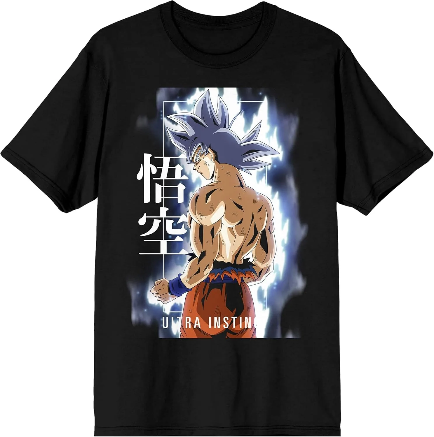2026 Sommer Dragon Ball Retro Hochwertiges Baumwoll-T-Shirt Übergroßes Herren Ultra Instinct Goku Print Top Unisex & Familien-Partnerlook