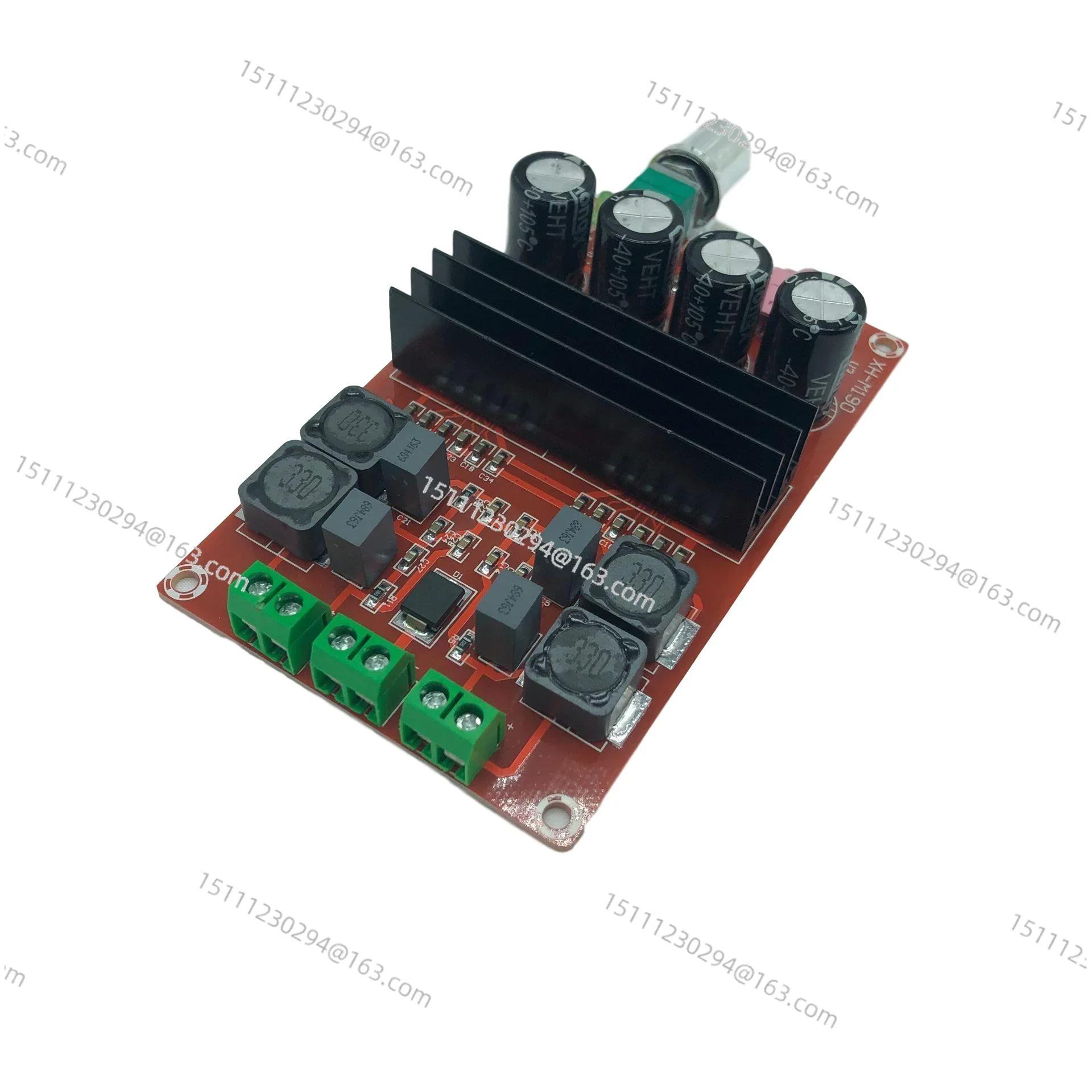 XH-M190 TDA3116D2 High-power Digital Amplifier Board TPA3116 Dual Channel Amplifier Board 12-24V