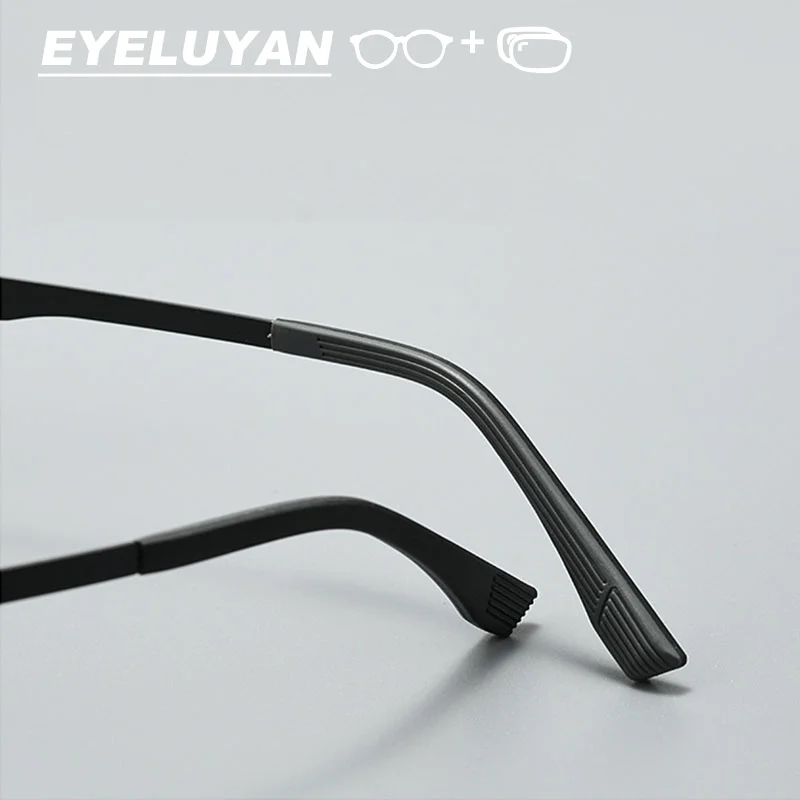 Braz موضة شبه بدون شفة النظارات البصرية تخصيص قصر النظر مد البصر التقدمي النظارات الطبية الرجال وصفة النظارات