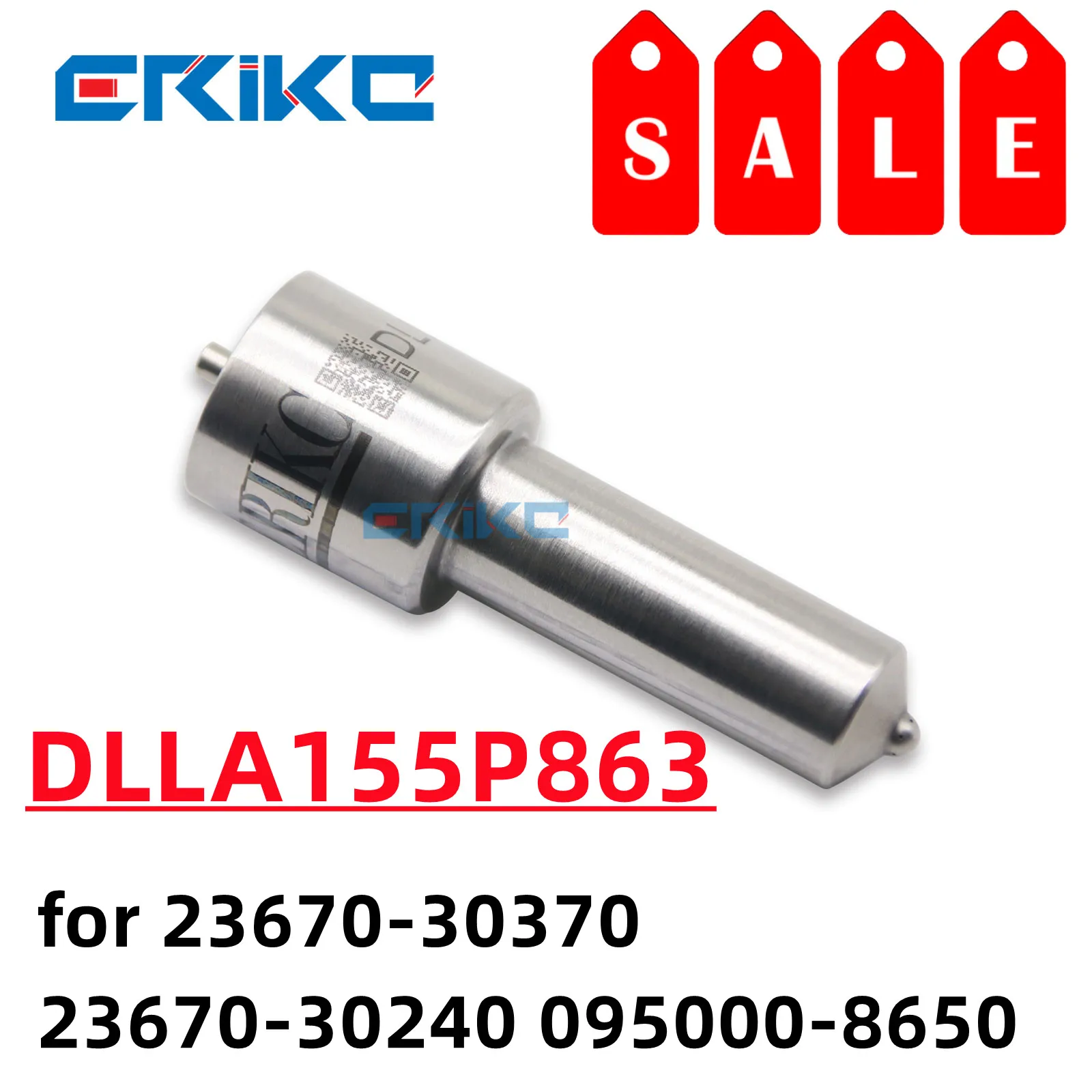 095000-8650 Diesel Injector Nozzle DLLA155P863 Valve Nozzle DLLA155P1062 for Toyota Hilux 1kd 2kd 23670-30370 23670-30240