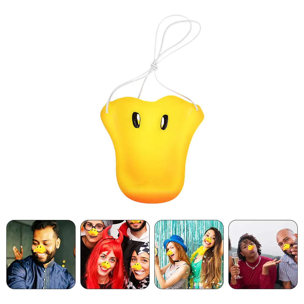 

5 Pcs Duck Nose Props Animal Mask Carnival Ducks Fancy Costume Kit Circus Kids Yellow Cosplay