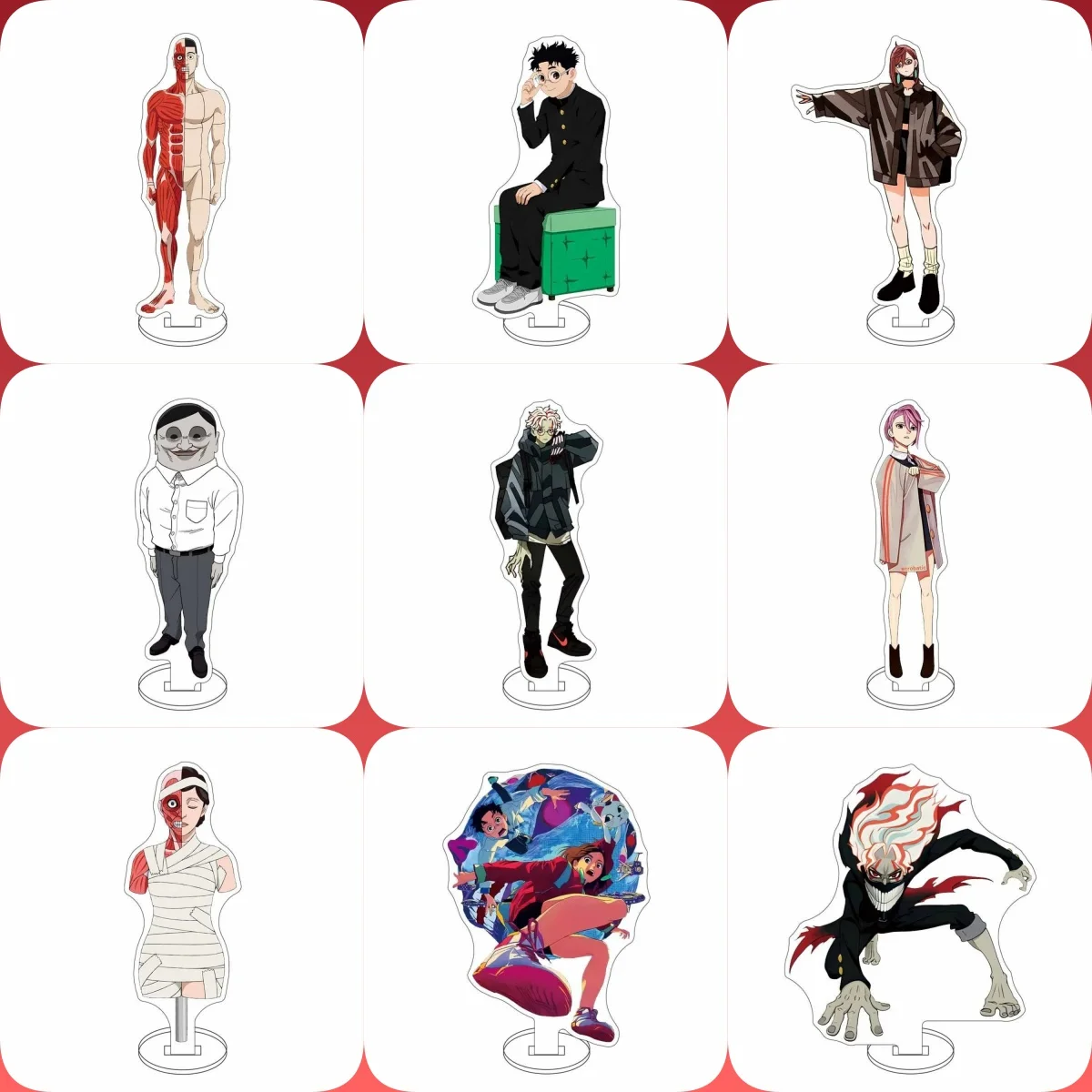 

15CM Charm Anime DAN DA DANG Acrylic Stand Model Cosplay Characters Ornament Accessories Goods Collection Gifts