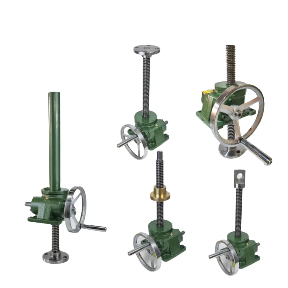 SWL series linear manual drive mechanical bolt lifter landing electric mandrel lifter gear reducer worm gear lifter screw jack