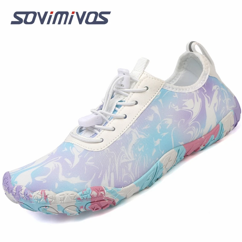 Women Swim Sandals Drainage Wading Shoes Water Shoes Quick Dry Boating Fishing Surfing Sneakers Woman Beach Barefoot Aqua Shoes