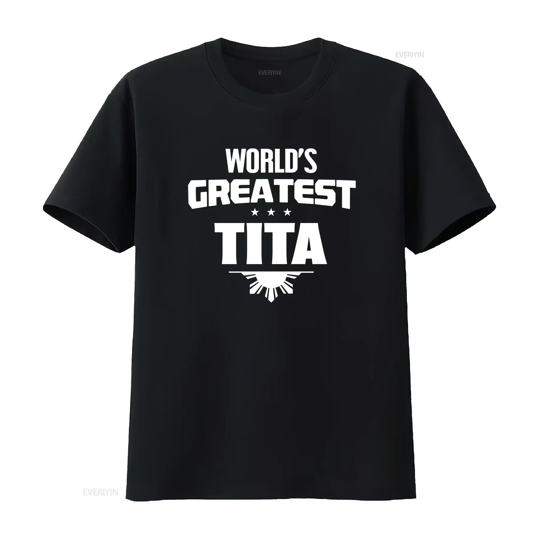 World's Greatest Tita Filipino Auntie T Shirt Awesome Aunt vintage Washed homme graphic Stretched Soft Versatile Comfortable