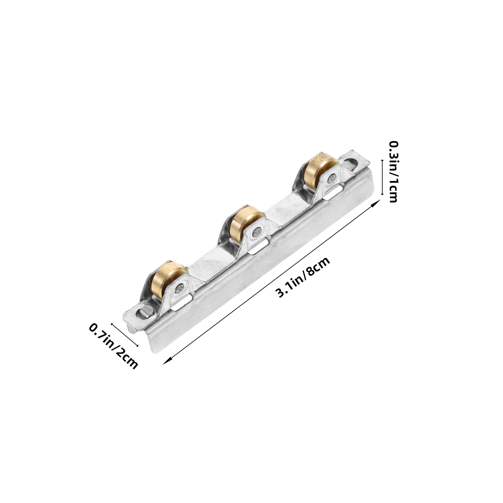 باب زجاجي بكرة الأسطوانة 201 غلاف فولاذي 10 مللي متر قطر الأبواب المنزلقة النوافذ خزانة الباحات محامل العجلات المعدنية الباب