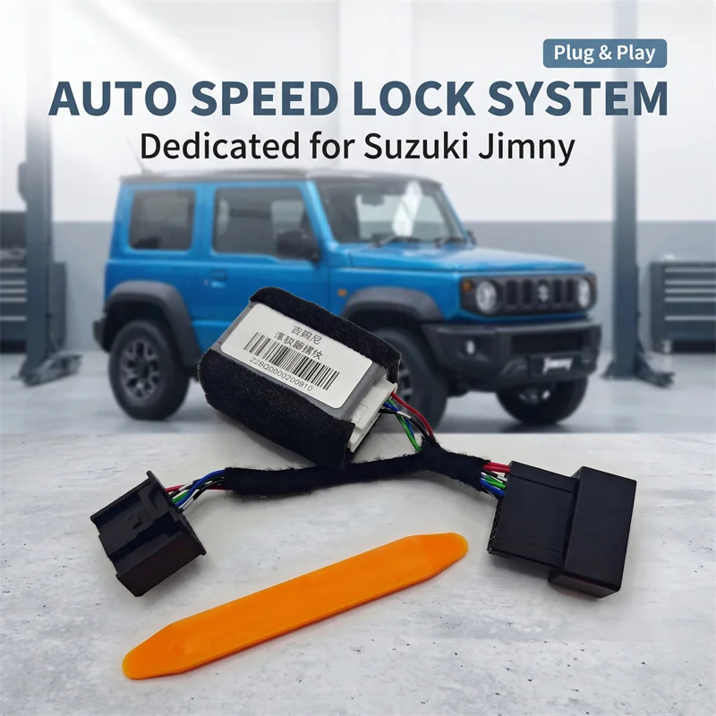 For Suzuki Jimny JB64 Sierra JB74W 2019-2023 OBD Speed Lock & Unlock Module, Automatic Door Lock Smart Car Accessories