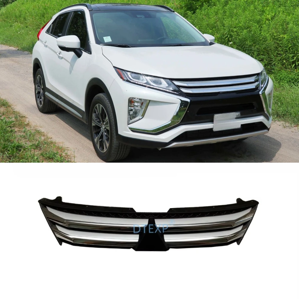 

Передняя хромированная решетка для бампера Eclipse Cross 2017-2019, 6407a315, 1 шт.
