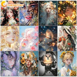 CHENISTORY Pictures By Numbers For Adult Kits Painting By Numbers Figure Paintings On Canvas DIY Home Decoration DIY Gift New