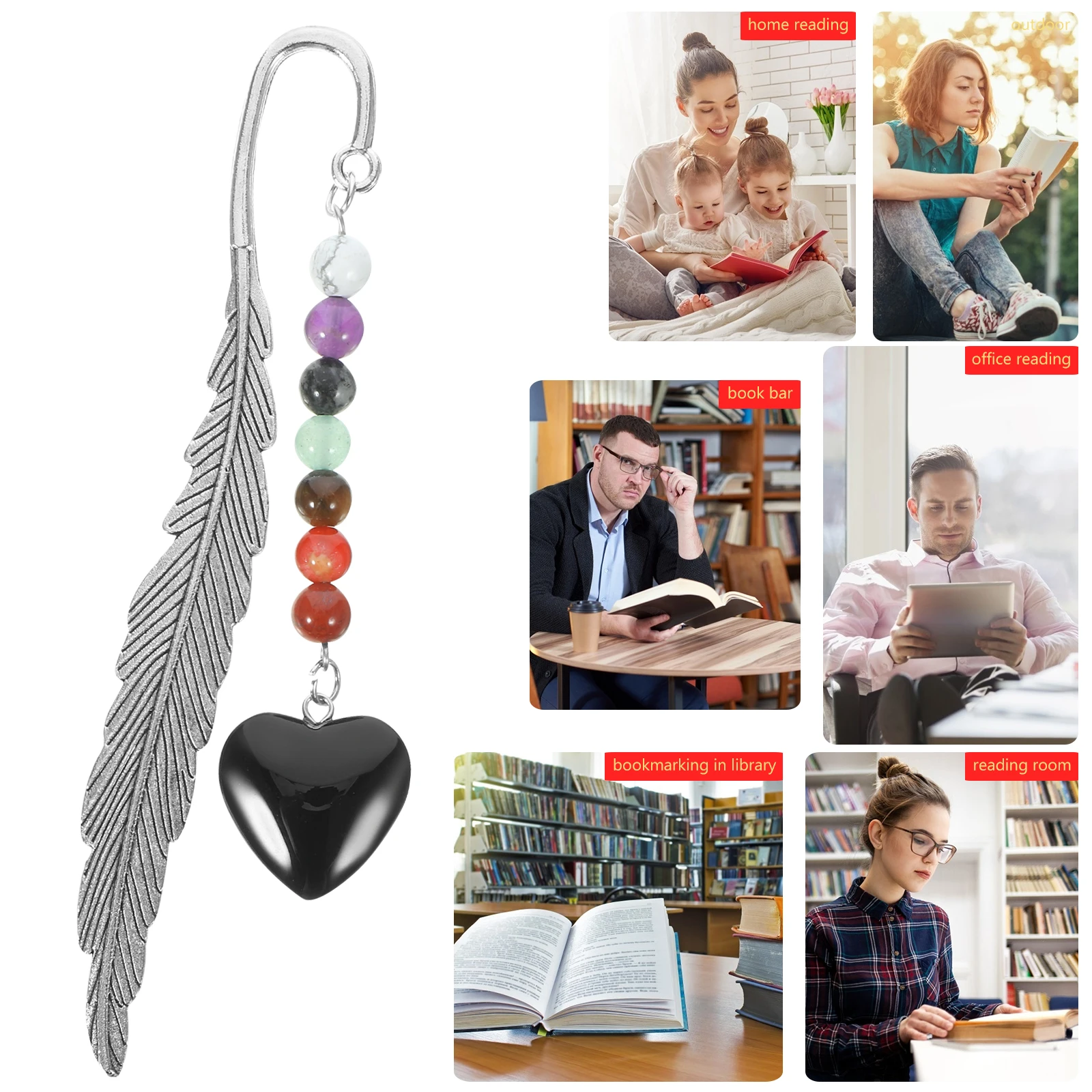 Винтажная закладка с шлейфом, нежный маркер для страниц, легкий портативный подарок на день рождения, выпускной, для взрослых, подростков, детей, натуральный