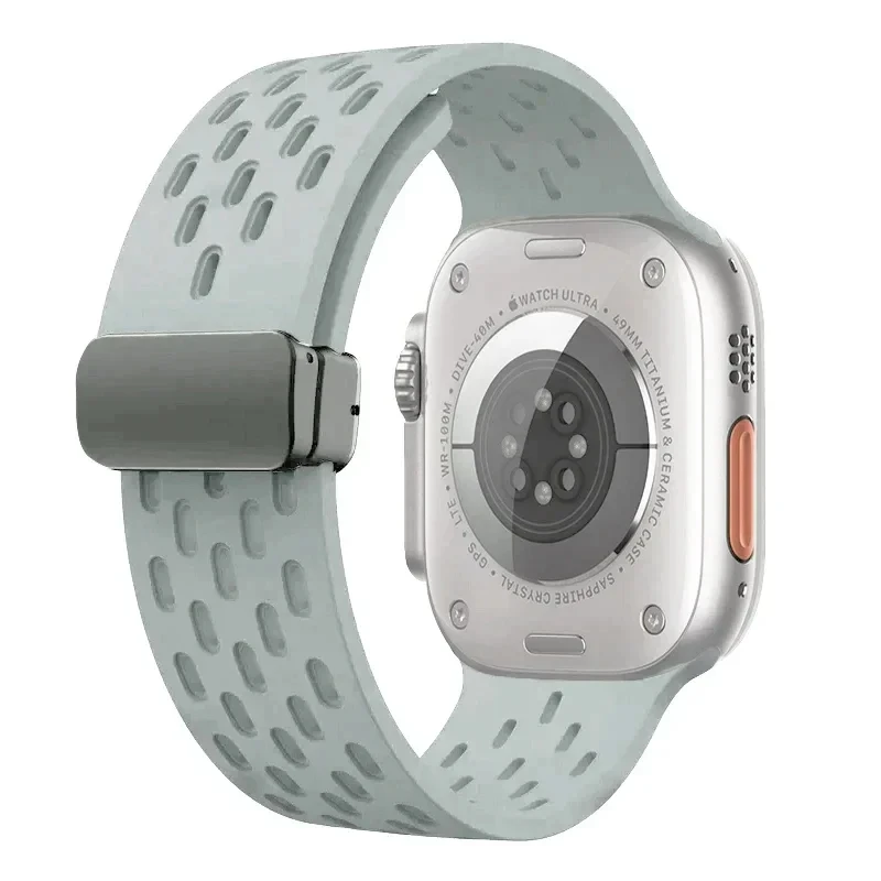 Correa pour Bracelet de montre Apple 49mm 45mm 44mm 42mm 46mm 40mm 41mm Bracelet iWatch série 9 8 10 SE 7 6 5 4 3 Ultra 2 Bracelet en Silicone