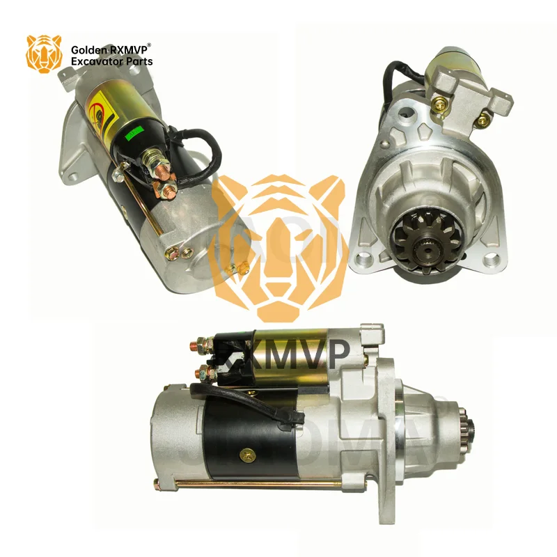 High quality engine starting motor M009T80771 ME049315 ME60172 ME152487 M009T60171 Starter Motor for 6D24 Engine Start Mot