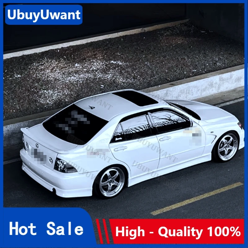 

For Lexus IS 99~04 IS200 Modified TRD Style Trunk Spoiler Roof Lip Kit Car Rear Spoiler Wing Exterior Kit