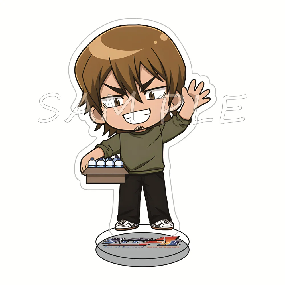 Ace of Diamond 10cm Acrylic Stand Figures Keychain Daily Casual Outfit Anime Merch Desktop Tabletop Decor Ornament Otaku Gift