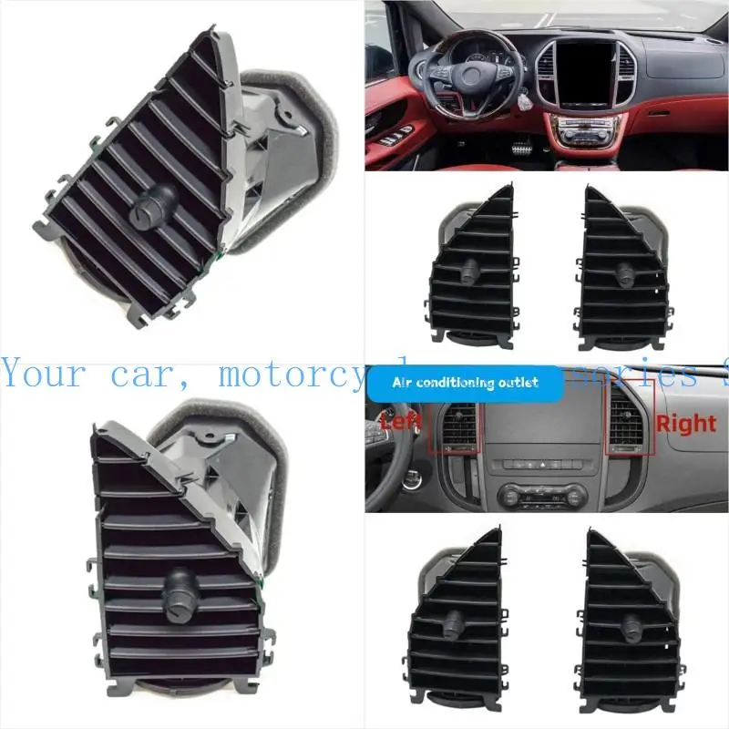 

31BC Plastic Scratch Resistant Dashboard Air Conditioning Ventilation Outlet Front Center For V250 V260 4478300454 4478300654