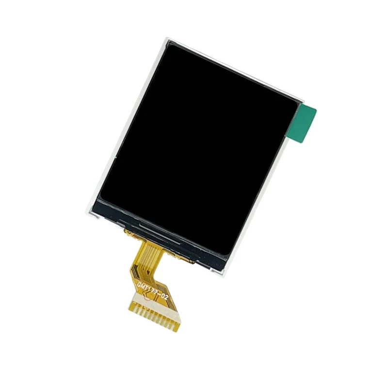 Tela LCD TFT de 1,77 polegadas Tela de porta serial de 10 pinos 240 * 320 Tela colorida de interface TFT LCD SPI de 1,8 polegadas