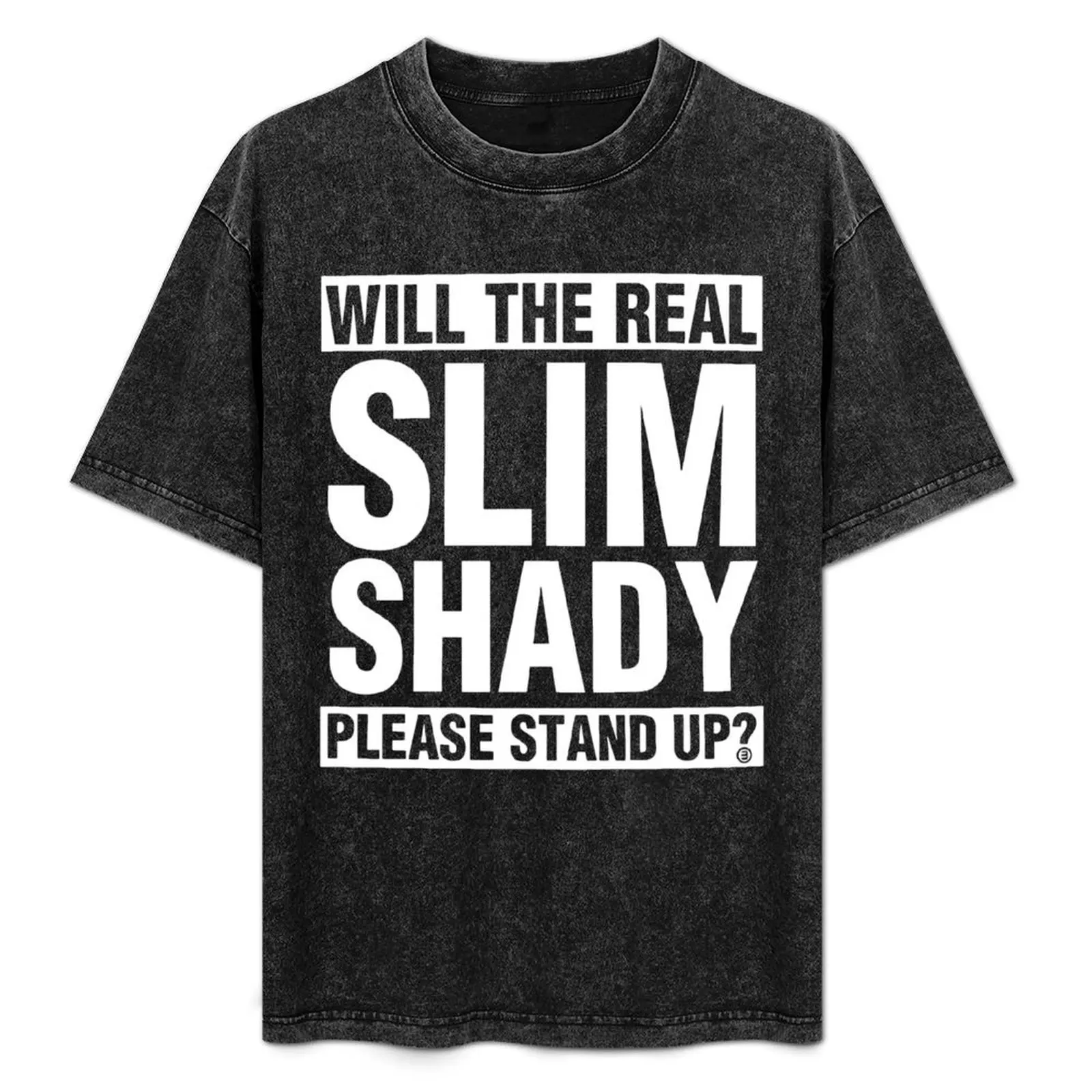 

Eminem Merch Please Stand Up T-Shirt Short sleeve tee summer tops mens fashion