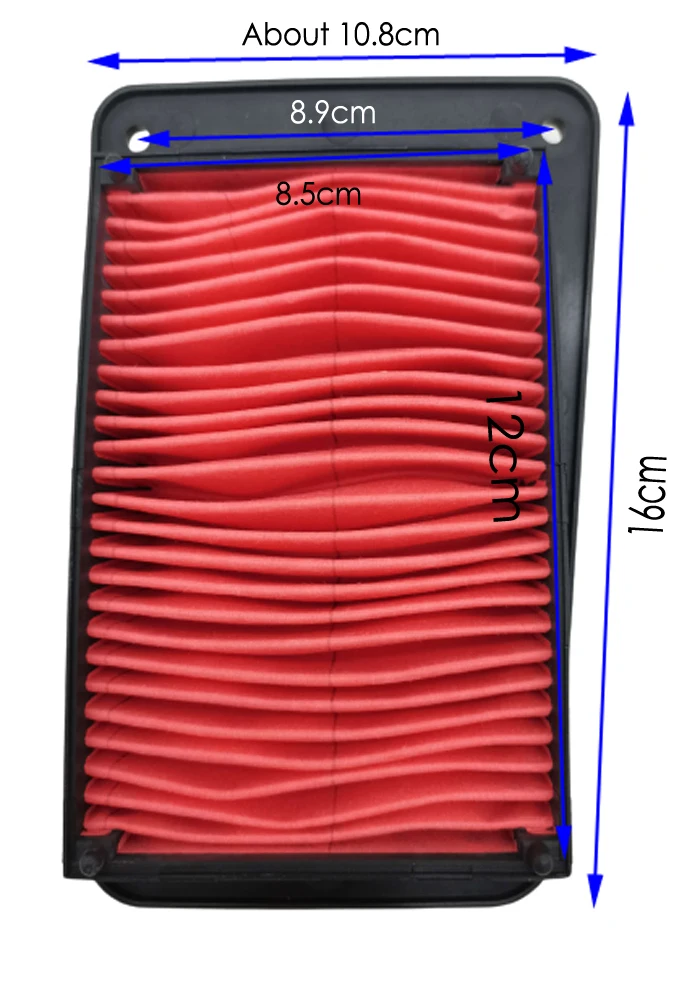 فلتر هواء سكوتر A431 لـ SYM Symphony125-150 Attila 125-150 Adiva Laveda Peugeot Tweet50 RS 4T 2010-2016 #1