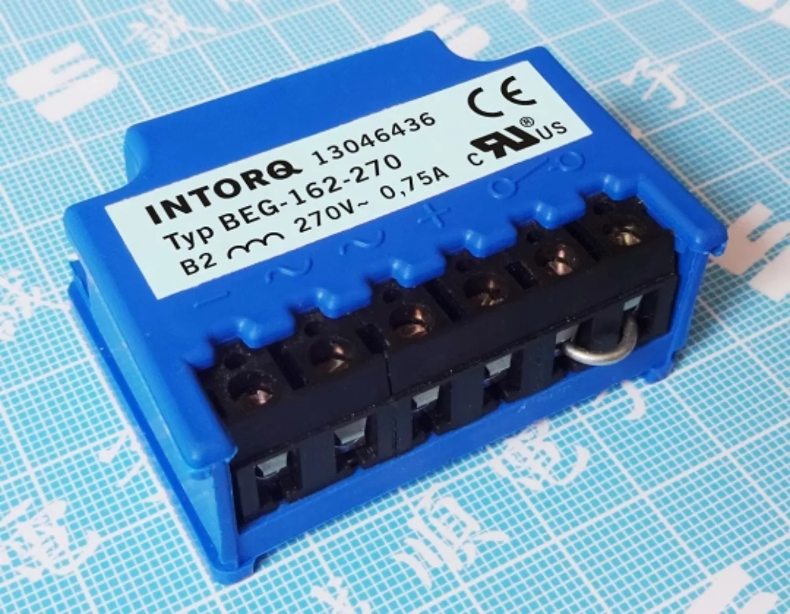 

INTORQ TypBEG-162-270 13046436 B2 270V~ 0.75A TDR2-195-3 High Quality Industrial Use Ideal Choice For Electromagnetic Brakes
