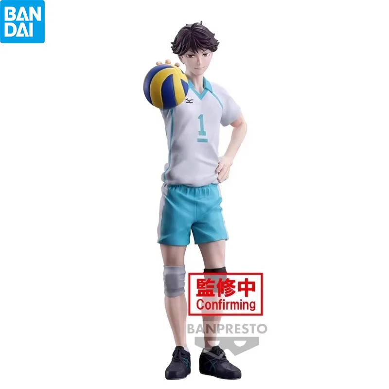 

Оригинальный Bandai Haikyuu! Аниме-фигурка Oikawa Tooru Let me show you a serve, Игрушечная модель, подарок