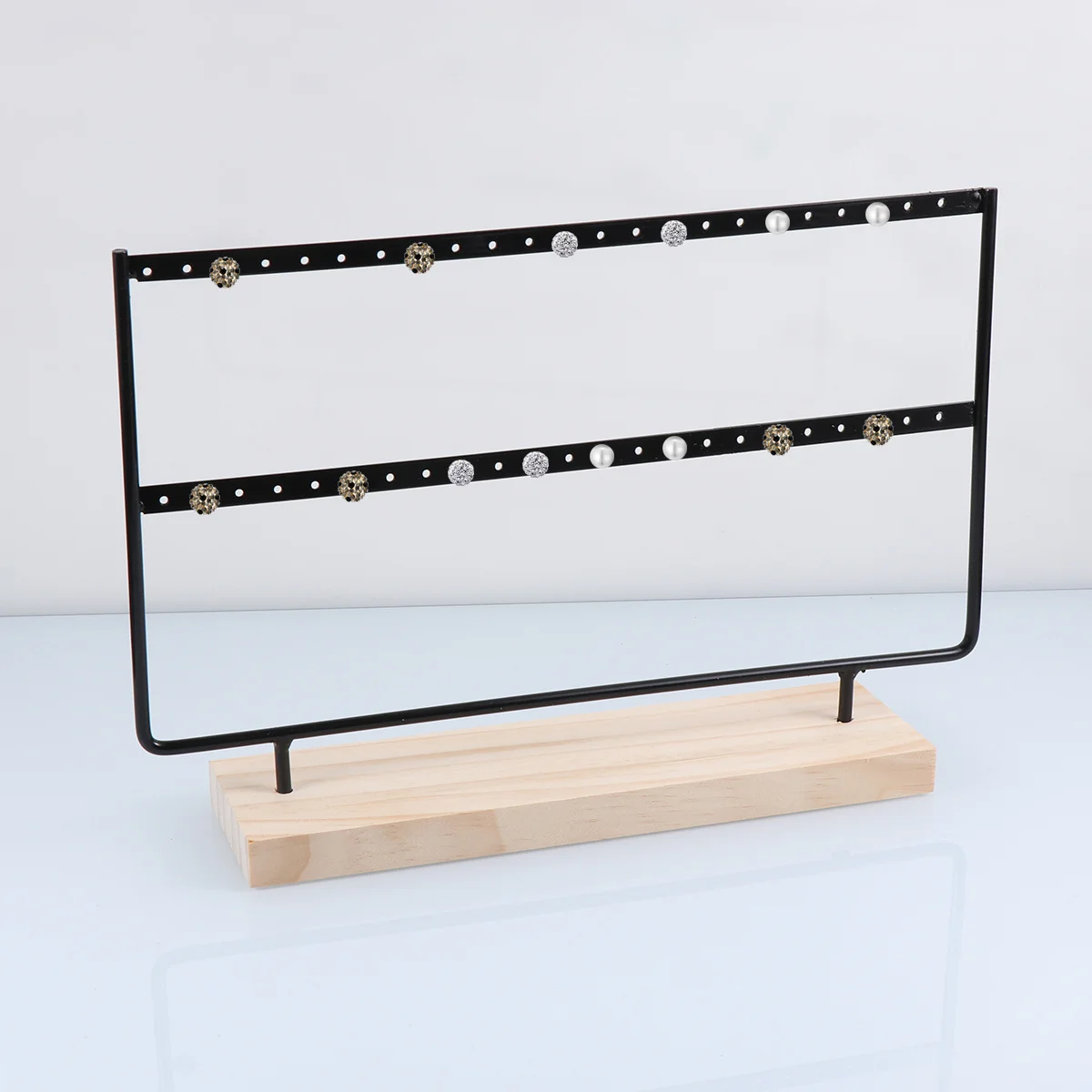 

Earring Stand Black Resin Diy Ornament Jewelry Storage Rack For Necklace Bracelet Ring Holder Home Decor Gift Necklace Holder