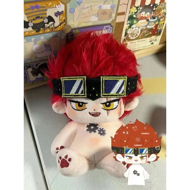 anime One Piece Eustass Kid 20cm cotton doll Portable plush toy doll kawaii big head doll Soft sofa furnishings holiday gifts view 4