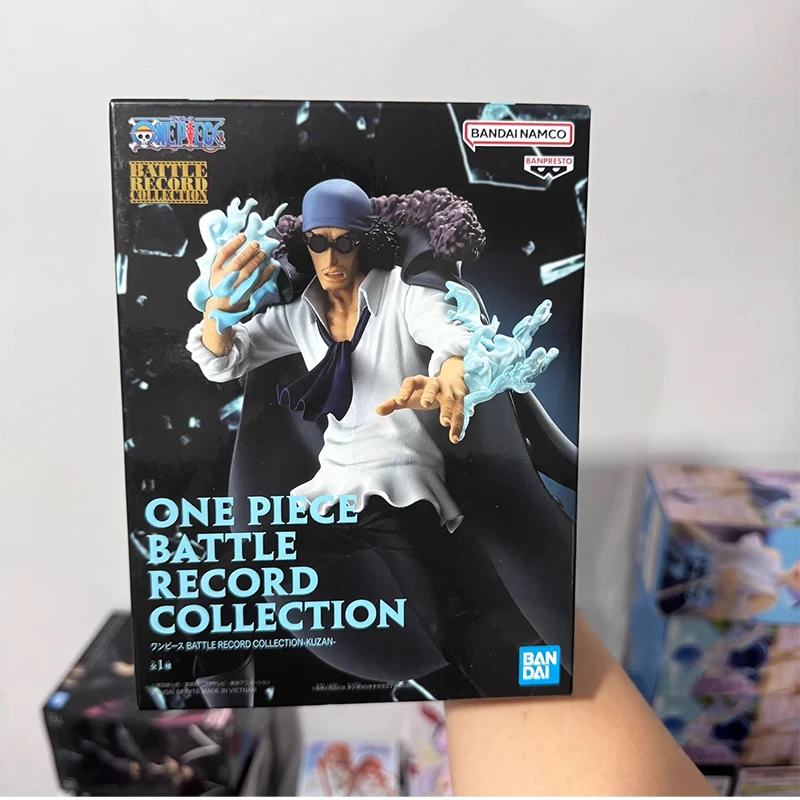 Оригинальный Bandai Banpresto One Piece Battle Record Collection Kuzan, аниме-фигурки, модель, Коллекционная фигурка, украшение 15 см