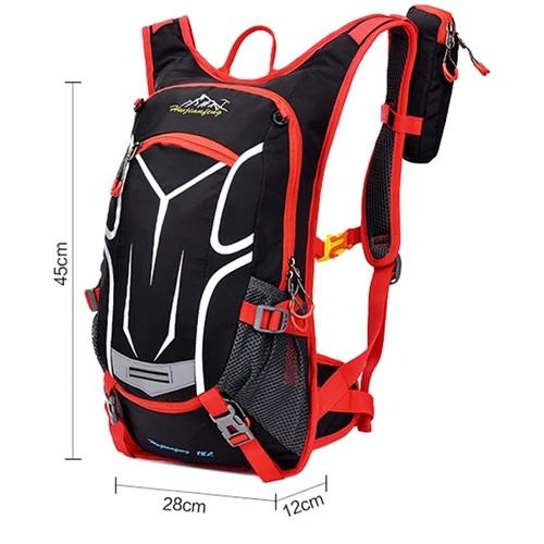 Imagen 2 del producto Bolsa de ciclismo para motocicleta, mochila impermeable para motocicleta, mochila para Motocross, hombro, escalada, senderismo al aire libre, bolsa de agua para hidratación