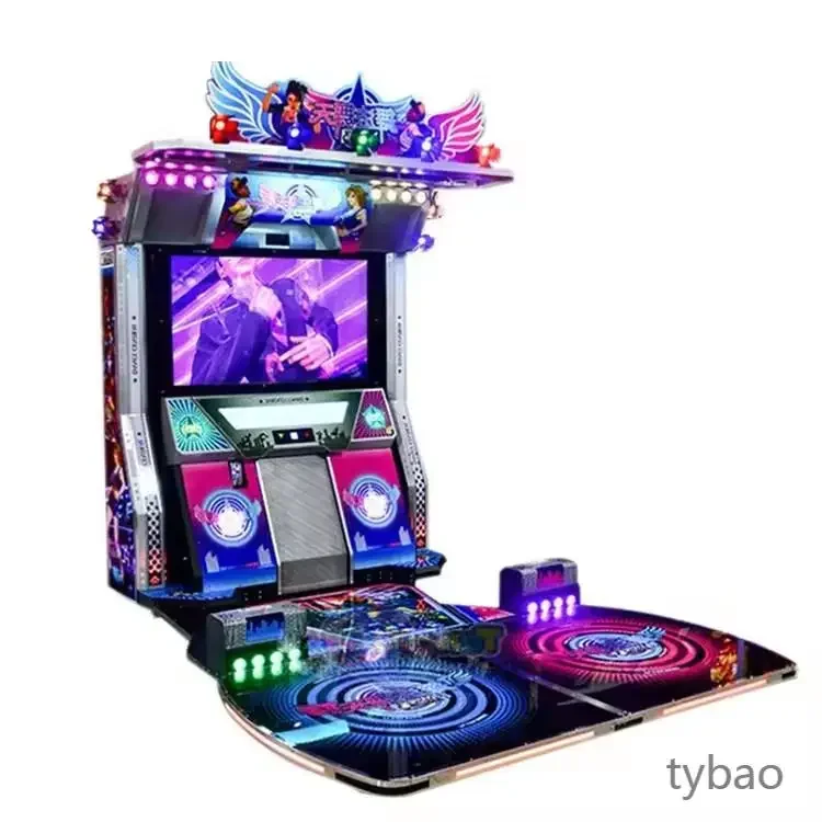 Dance Core Rhythm Arcade Indoor Game Dance Battle Pump It Up Machine Dance Game Machine for Wholesale