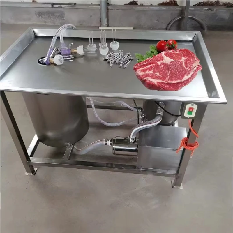

Large convenient meat fish duck goose chicken brine injection machine
