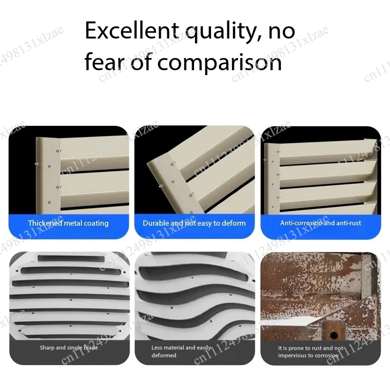 Wind Deflector for Outdoor AC Unit - Windproof Air Guide Cover for External Air Conditioning Protection